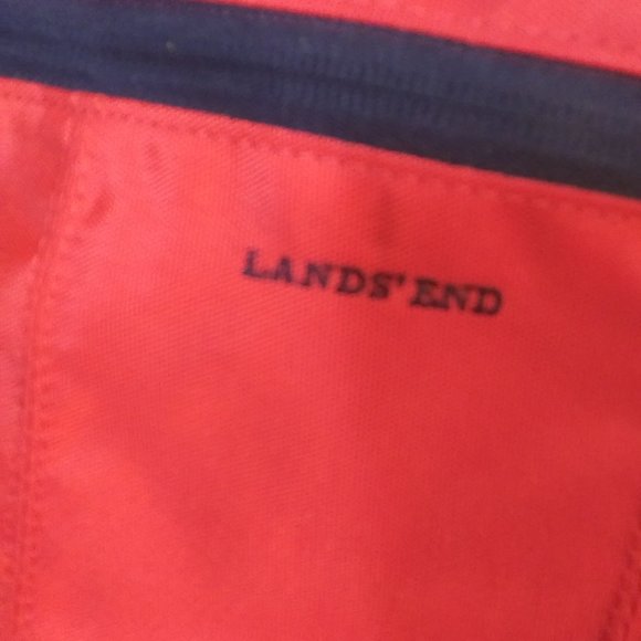 NWOT Lands End Kids rich red mesh beach bag - Picture 11 of 16